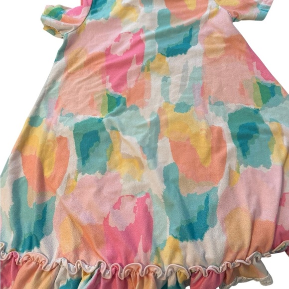 Sweet Honey Water Color‎ Dress with matching Shorties Size 6 - Picture 4 of 6